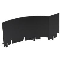 Frontsegment schwarz zu Auffangschale